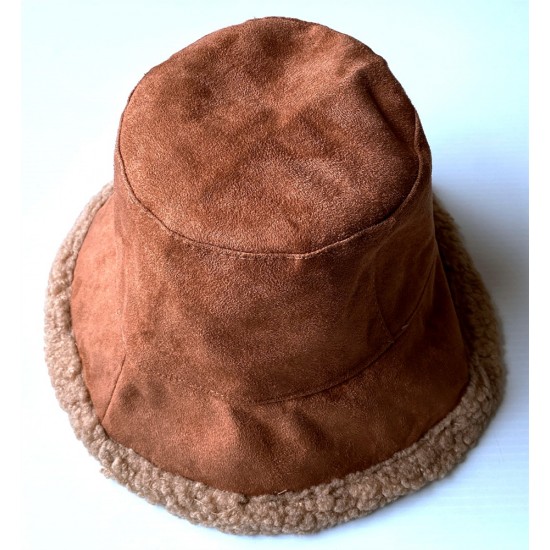 Winter Bucket Hat (Suede)