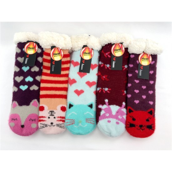 Winter Fluffy Socks Animal